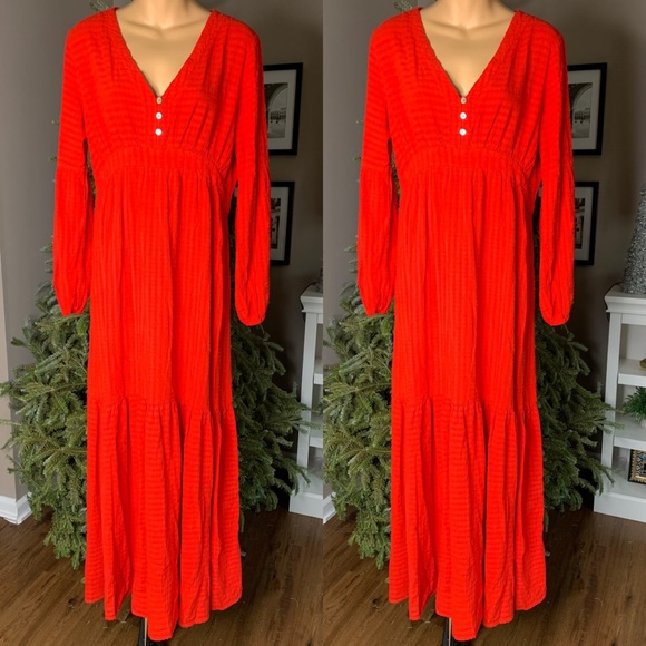 Anthropologie Alisha Tiered Maxi Dress x Amadi - Picture 4 of 6